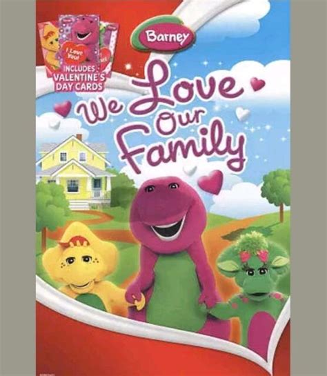 Barney: We Love Our Family (DVD With 3 Valentines Day Cards) RARE NEW SEALED | eBay