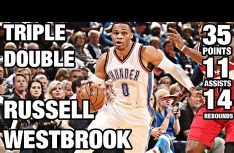 Russell Westbrook 4th straight triple double and 9th of season - Eurohoops