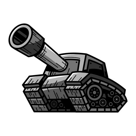 Cartoon Army Tank
