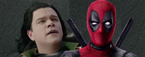 Matt Damon Deadpool 2 : Marvel Facts On Twitter Matt Damon And Alan ...