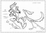 Coyote And Road Runner Coloring Pages sketch template