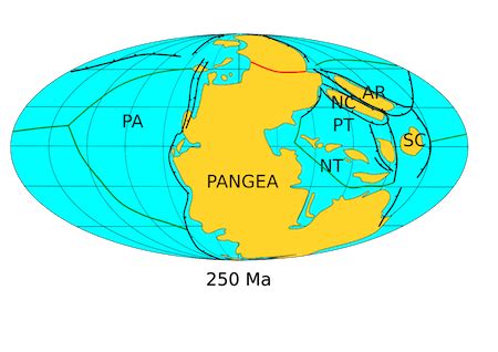 Pangaea Definition, Map & Geological History - Lesson | Study.com