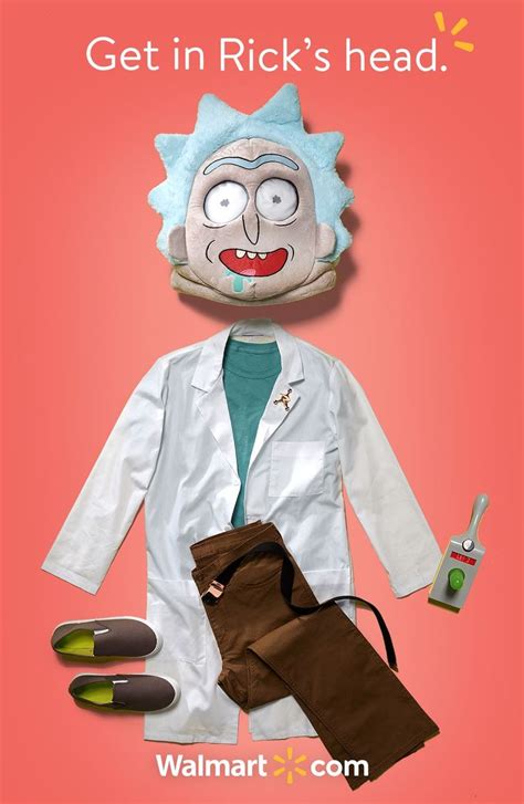 23 Rick Sanchez Costume Spirit Halloween | Rick and morty costume, Rick ...