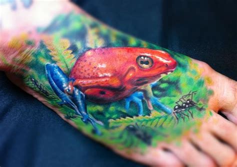 Realistic Frog Tattoo | Frog tattoos, Tree frog tattoos, Realistic frog tattoo