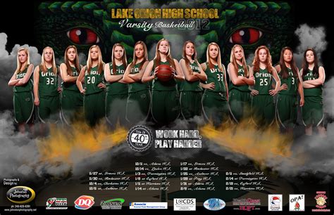 Team Posters / Banner — Johnston Photography