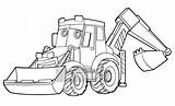 Duvet Cover Coloring Page  Excavator Illustration For The Children sketch template