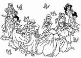 Free Printable Disney Princess Color Pages sketch template