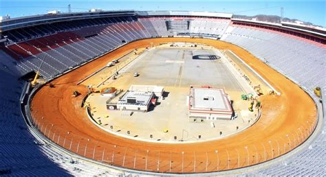 Bristol Motor Speedway dirt transformation in photos | NASCAR