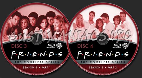 Friends The Complete Series - Season 2 blu-ray label - DVD Covers ...