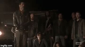 Negan Glenn GIF - Negan Glenn Walking - Discover & Share GIFs