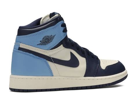 1 Navy Blue Light Jordan 1 Retro High Obsidian Unc - Almanusa