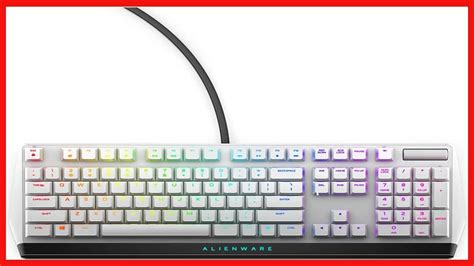 New Alienware Low-Profile RGB Gaming Keyboard AW510K Light, Alienfx Per ...