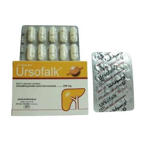 Ursofalk - 250 mg 20 Capsules