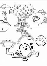 Wubbzy Is Cool Coloring Page  Free Printable Pages For Kids sketch template