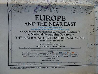 Other - National Geographic Wall Map