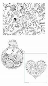 I Heart Crafty Things Coloring Pages sketch template