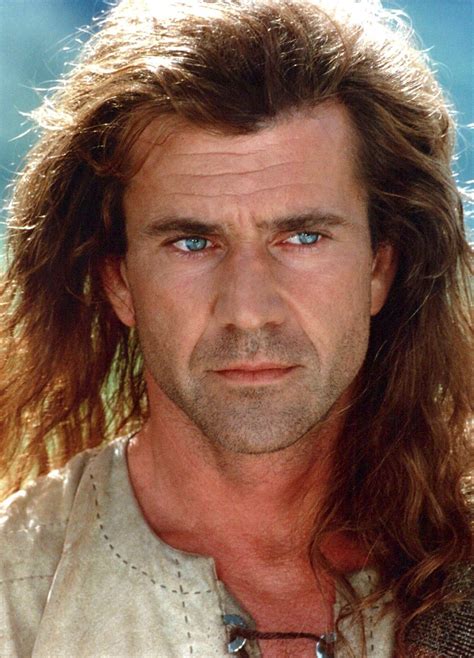 Mel Gibson - Braveheart (1995) | Mel gibson, Mel gibson young, Mel gibson beard