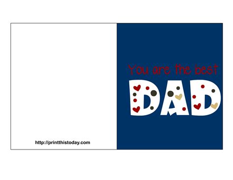 6 Best Images of Free Printable Birthday Cards Dad - Happy Birthday Dad ...