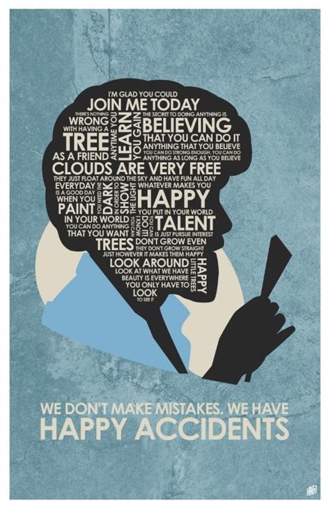 Fan Art - Bob Ross quote poster : r/HappyTrees