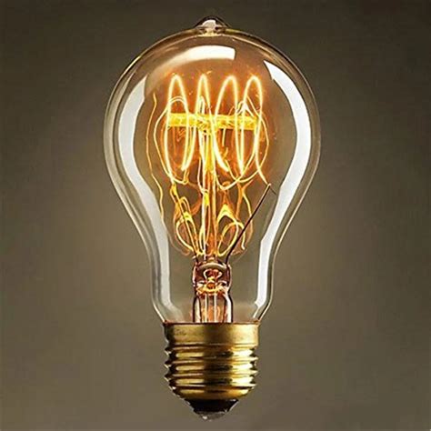 Lightinbox E27 40W Vintage screw light bulb quad loop filament Incandescent Retro old fashioned ...