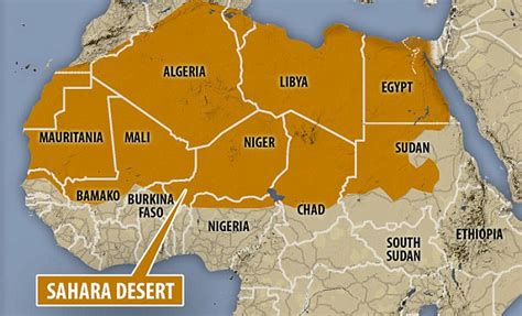 How humans created the Sahara desert 8,000 years ago | Daily Mail Online