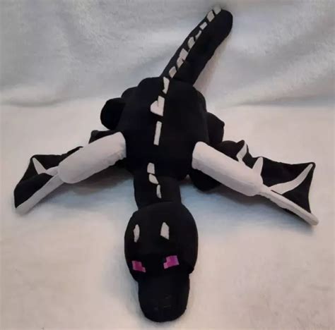 MINECRAFT ENDER DRAGON Black Plush 60cm Large Soft Toy Plush £16.79 ...