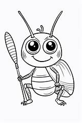 Cricket Coloring Pages  ColoringDraftcom sketch template