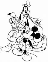 Disney Cartoon Characters Coloring Pages For Kids sketch template