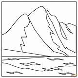 Mountain coloring Page  Free Printable Coloring Pages sketch template