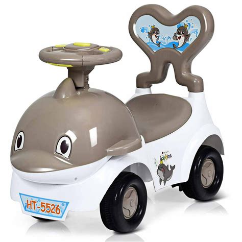 Topbuy Outdoor Toddler Ride On Toys Cute Push Car Handle Stroller - Walmart.com - Walmart.com