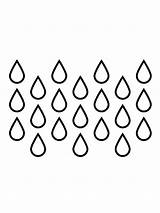 Free Water Drop Coloring Pages sketch template