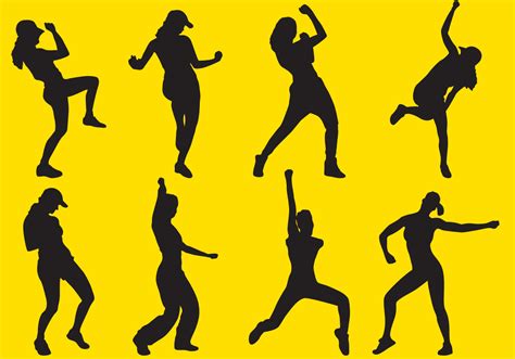 Zumba Silhouettes - Download Free Vector Art, Stock Graphics & Images