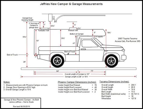 How To Fit A Truck Camper In A Standard Garage