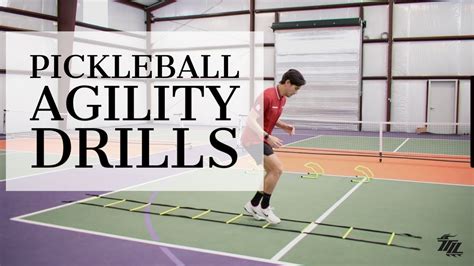 Pickleball Agility Drills - YouTube