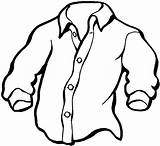 DIBUJOS DE CAMISAS Y CAMISETAS PARA COLOREAR sketch template