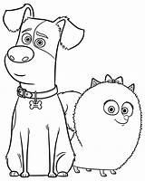 Max And Gidget Coloring Page  Free Printable Pages sketch template