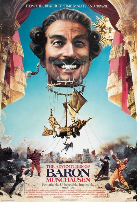 The Adventures of Baron Munchausen Movie Poster (#1 of 2) - IMP Awards