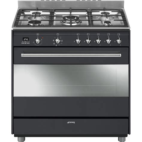 Smeg SSA91MAA9 90cm 5 Burner Gas Hob & Electric Oven – Anthracite - Stax