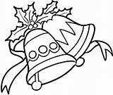 Drawing Of Christmas Bells coloring Page  Download Print Or Color sketch template