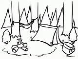 Camping Coloring Pages  Best For Kids sketch template