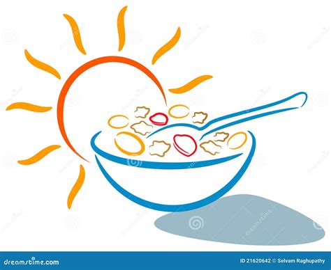 Breakfast Logo Vector Illustration | CartoonDealer.com #21620642