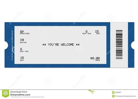 Blank Football Ticket Template | Blank ticket template, Ticket template, Concert ticket template