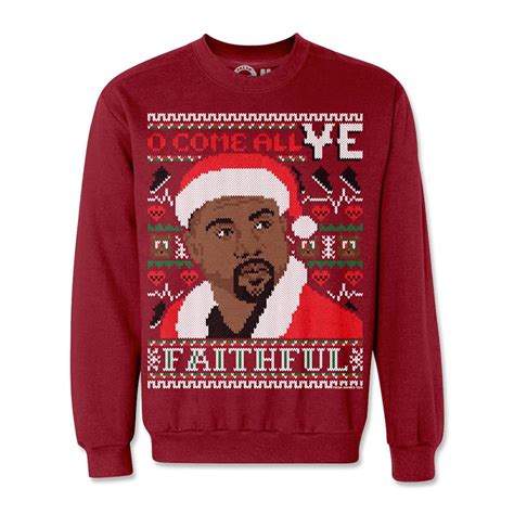 12 Hip-Hop Themed Ugly Christmas Sweaters