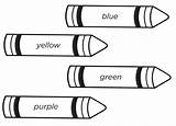 Crayola Crayons For Kids Coloring Page  Free Printable Pages sketch template