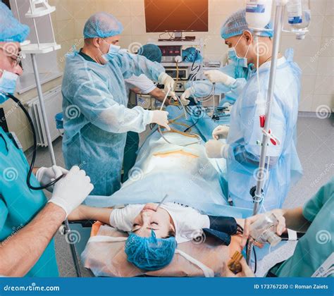 Pre Oxygenation for General Anesthesia. Surgery Equipment. Stock Photo - Image of glove ...