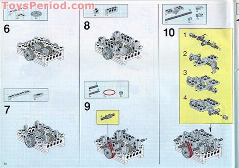 LEGO 8480 Space Shuttle Instructions and Parts List