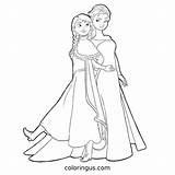 Elsa Coloring Pages Free Printable PDF sketch template