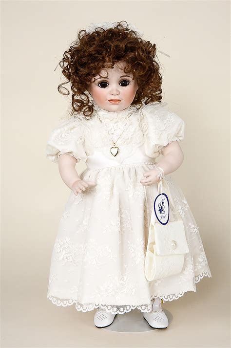 Mary Elizabeth - porcelain soft body limited edition collectible doll by Jerri McCloud