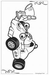 Roary Dibujos Disegni Veloz Kleurplaat Corrida Coloring Rennwagen  sketch template