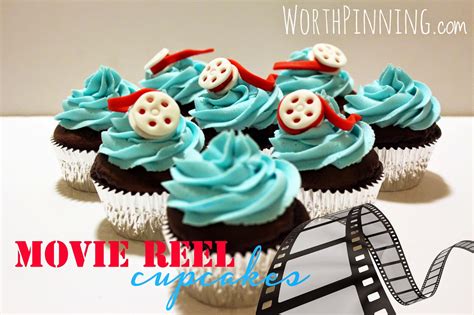 Worth Pinning: Movie Reel Cupcakes